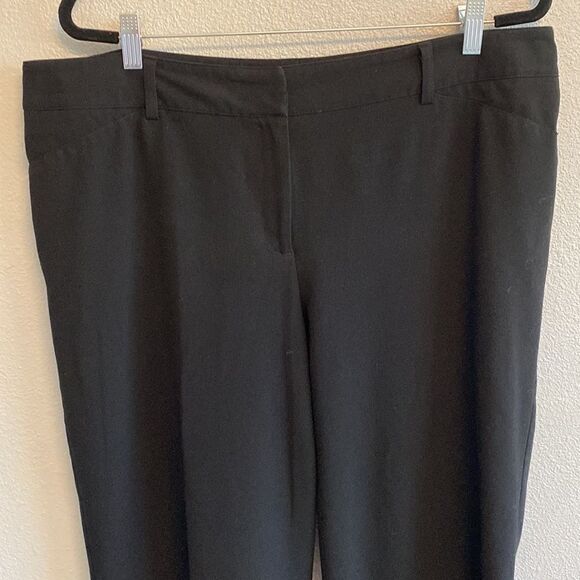 Chicos - black dress slacks- Chico’s size 3short (16short) - Picture 2 of 7